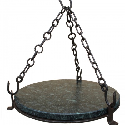 Kadai Stone Griddle with hanging Chains